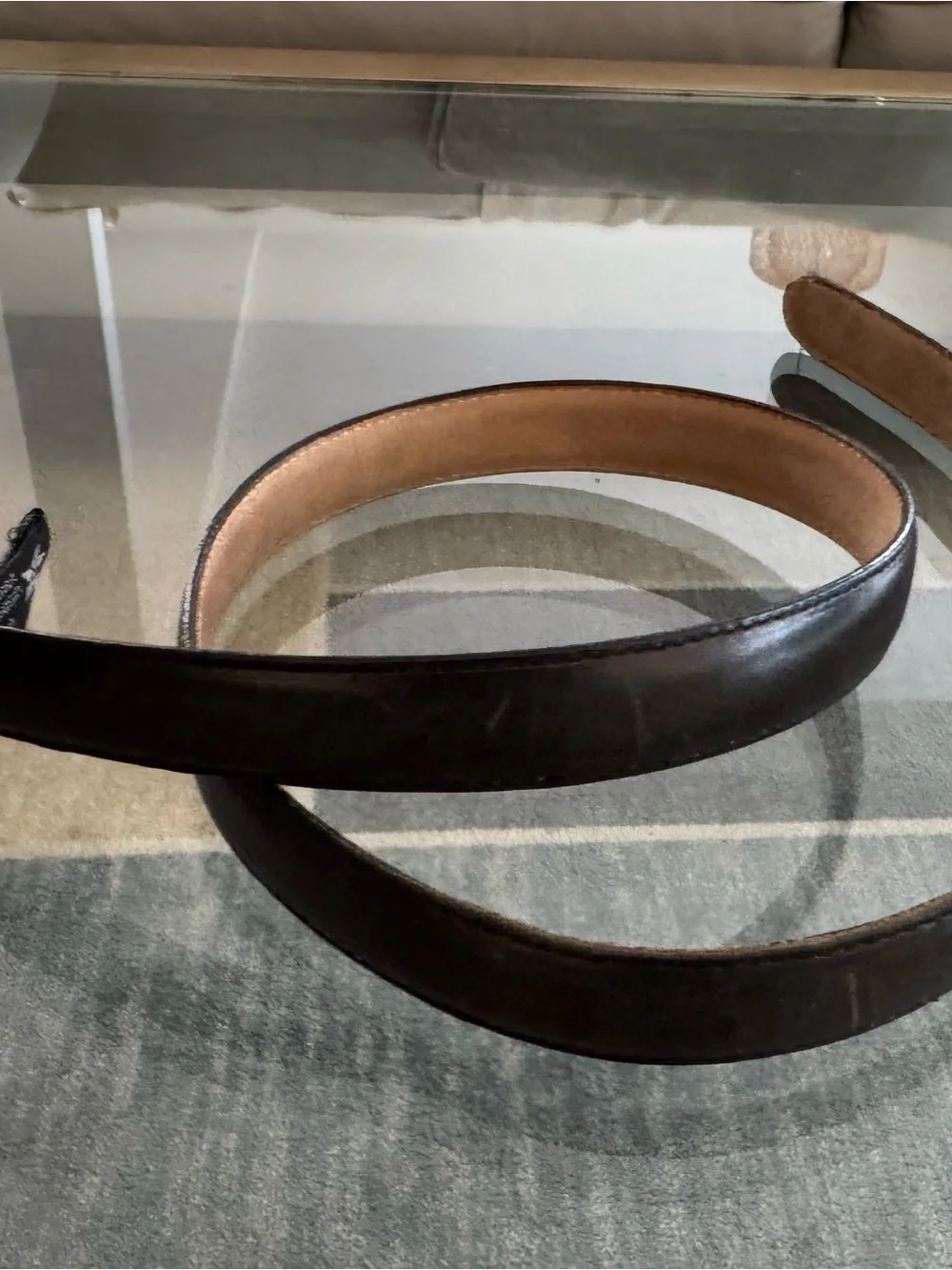 Brighton Black Leather Belt with Silver Western Buckle